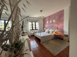 Postel nebo postele na pokoji v ubytování Habitación Dache Lanzarote