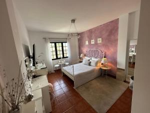 Postel nebo postele na pokoji v ubytování Habitación Dache Lanzarote