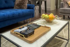Posezení v ubytování a2bstays Fitzrovia Suite