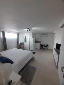 Kuchyň nebo kuchyňský kout v ubytování Cabarete Kite Beach Rooms & Condos
