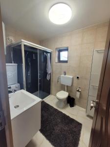 Koupelna v ubytování Casa Odessei 9 Oradea fara petreceri de orice forma + 10 fotografií