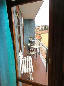 A balcony or terrace at Giuse