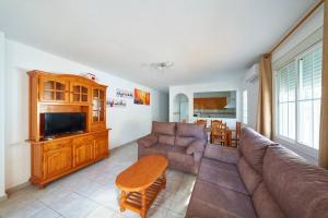 TV a/nebo společenská místnost v ubytování Vargas Grande