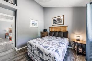 Ένα ή περισσότερα κρεβάτια σε δωμάτιο στο 3 Bears Cottage