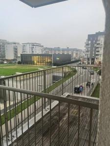 En balkon eller terrasse på Appartement (CERGY)