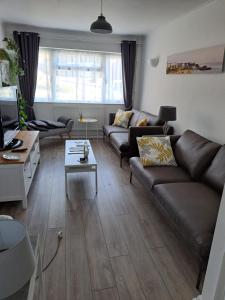 Zona d'estar a Seaside House Broadstairs by the Beach with Parking