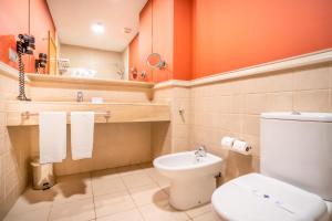 Koupelna v ubytování Hotel Andalussia