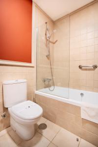 Koupelna v ubytování Hotel Andalussia