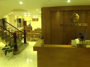 Vstupní hala nebo recepce v ubytování Hoa Vinh Hotel