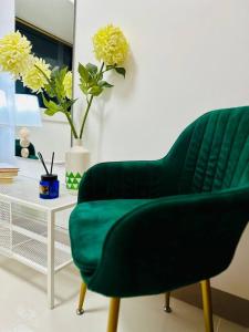 Posezení v ubytování Makati Staycation by Marco - SMDC Lush
