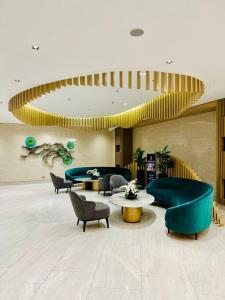 Posezení v ubytování Makati Staycation by Marco - SMDC Lush
