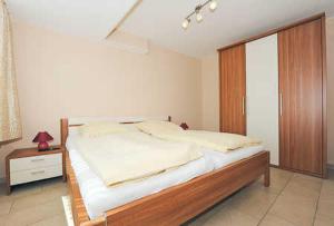 Postel nebo postele na pokoji v ubytování Residenz am Hafen