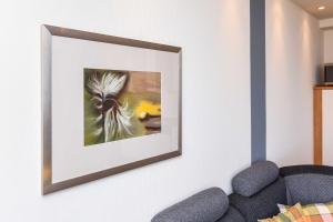 TV a/nebo společenská místnost v ubytování Residenz am Hafen