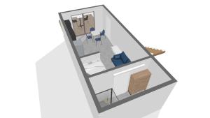 Planimetria di Votre Cocon Océan : Studio bien aménagé à louer