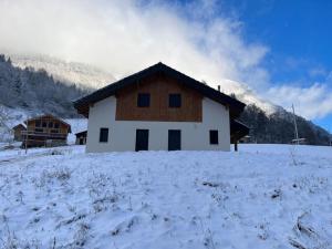 Villa luxueuse avec sauna et jacuzzi v zimě