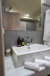 A bathroom at Theo and MS Luxurious Apartments