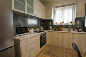 A kitchen or kitchenette at Theo and MS Luxurious Apartments Még 37 kép
