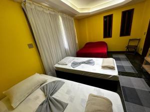 Village Hostel客房内的一张或多张床位