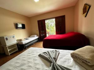 Village Hostel客房内的一张或多张床位
