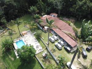 Bird's-eye view ng Chacara Branca de Neve