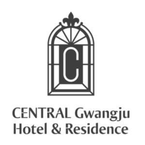 um logótipo para o hotel e residência central em Central Gwangju Hotel & Residence em Gwangju