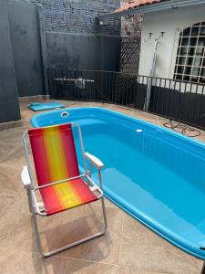 Πισίνα στο ή κοντά στο Casa com piscina em Foz do Iguacçu