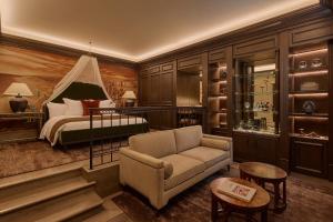 Posezení v ubytování Todos Santos Boutique Hotel