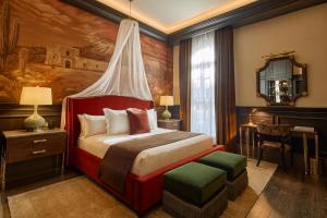 Postel nebo postele na pokoji v ubytování Todos Santos Boutique Hotel