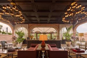 Posezení v ubytování Todos Santos Boutique Hotel