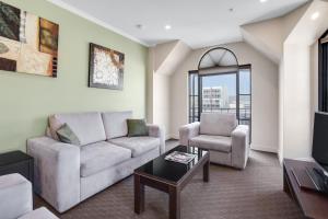 Posezení v ubytování Frome Apartments