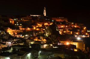 Nespecifikovaný výhled na destinaci Matera nebo výhled na město při pohledu z bed and breakfast