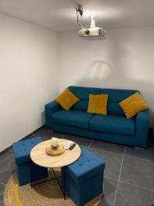 Posezení v ubytování La Suite ( chambre d’hôtes )