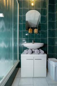 Et badeværelse på Penzion Bludička + 84 billeder