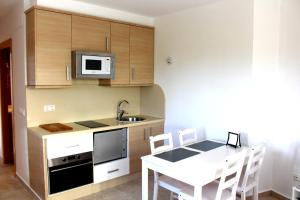 Kuchnia lub aneks kuchenny w obiekcie Relax en primera linea A