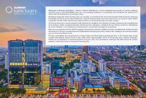 スバン・ジャヤにあるSunway Sanctuary - Seniors Hotel & Residencesの建物の街並み