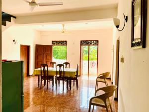 Χώρος καθιστικού στο Hamba Hostel for Safari
