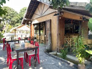 Restaurace v ubytování Bamboo Garden Resort