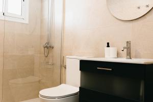 Koupelna v ubytování Hauzify I Apartament Arroyo