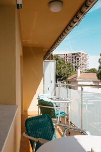 Balkón nebo terasa v ubytování Hauzify I Apartament Arroyo