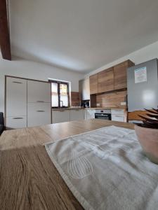 Kuchyň nebo kuchyňský kout v ubytování Haus-Ennstal
