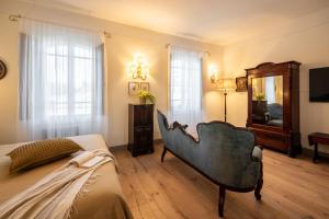 Ένα ή περισσότερα κρεβάτια σε δωμάτιο στο Albergo Le Terme