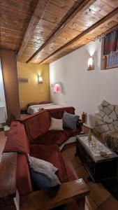 Posedenie v ubytovaní Diminio 3 Apartment at Livadi Arachova
