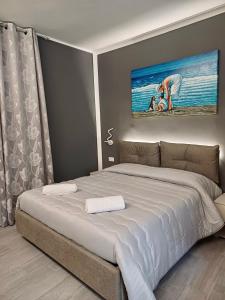 Postel nebo postele na pokoji v ubytování Costa degli Dei Rooms