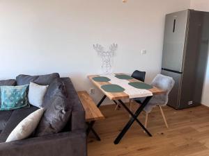 Posezení v ubytování Krkonoše - apartmán s výhledem