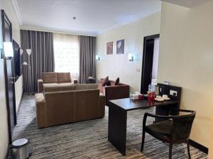 Posezení v ubytování Golden Tulip Ibadan