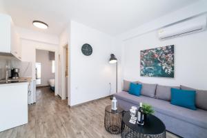Kuchyň nebo kuchyňský kout v ubytování Kleoniki & Irida Residential Complexes