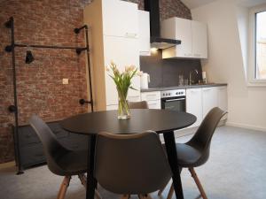 Köök või kööginurk majutusasutuses Loft Schottenau