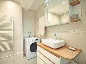 Ένα μπάνιο στο Ferienwohnung Bergliebe +5 φωτογραφίες