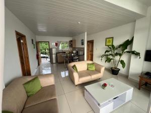 Posezení v ubytování Creole Pearl Self-Catering