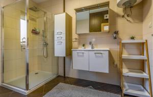 Kúpeľňa v ubytovaní Holiday Home Labin 43 With Outdoor Swimmingpool
